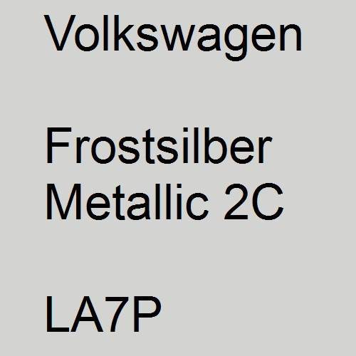 Volkswagen, Frostsilber Metallic 2C, LA7P.